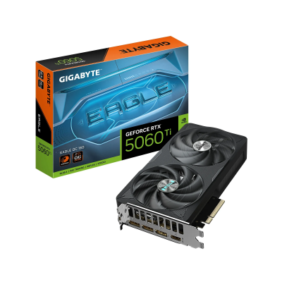 Gigabyte Видеокарта GeForce RTX 5060 Ti EAGLE OC 16 ГБ (GV-N506TEAGLE OC-16GD)