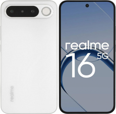 Смартфон Realme 16 5G 8/256GB Air White