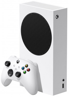 Игровая приставка Microsoft Xbox Series S 512 ГБ SSD, без игр, белый/черный