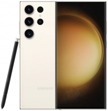 Смартфон Samsung Galaxy S23 Ultra 12/256 ГБ, кремовый