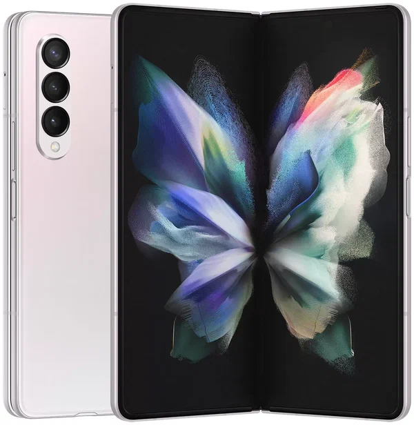 Смартфон Samsung Galaxy Z Fold3 12/256 ГБ, серебряный