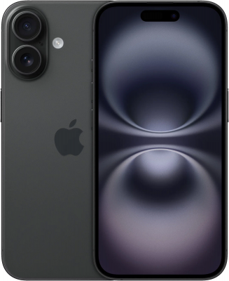 Смартфон Apple iPhone 16 256Gb nano Sim + eSim Black