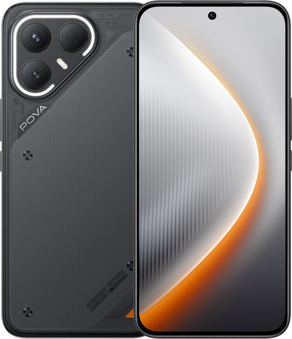 Смартфон Tecno Pova 7 Pro 5G 8/256Gb, Geek Black