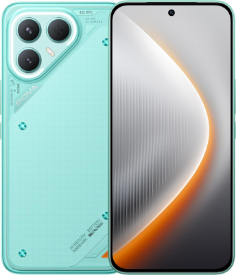 Смартфон Tecno Pova 7 Pro 5G 12/256Gb, Neon Cyan