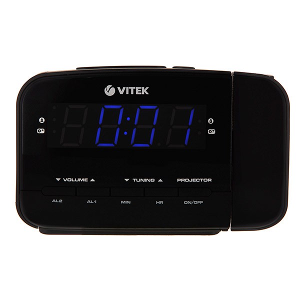 Радио-часы VITEK VT-6611 BK купить в Москве, цена в интернет-магазине ...