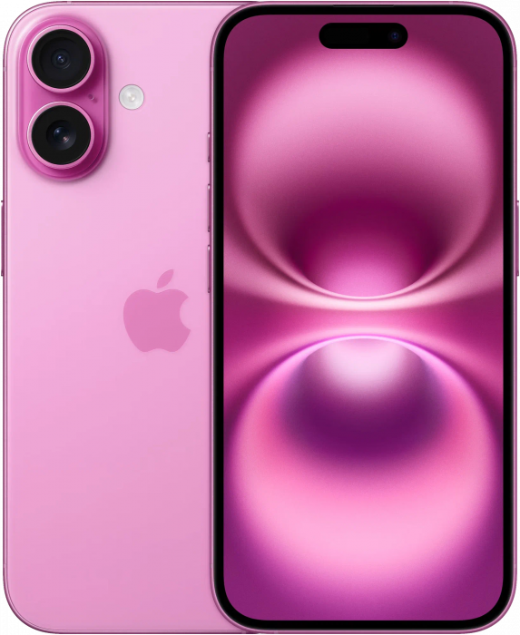 Смартфон Apple iPhone 16 256Gb nano Sim + eSim Pink