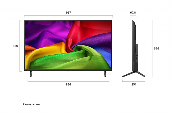 Телевизор LG 43" 43NU800B6LC 4K Ultra HD
