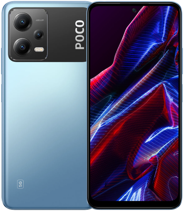 Смартфон Xiaomi POCO X5 5G 8/256 ГБ, голубой