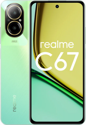 Смартфон realme C67 4G 8/256 ГБ RU, зеленый оазис