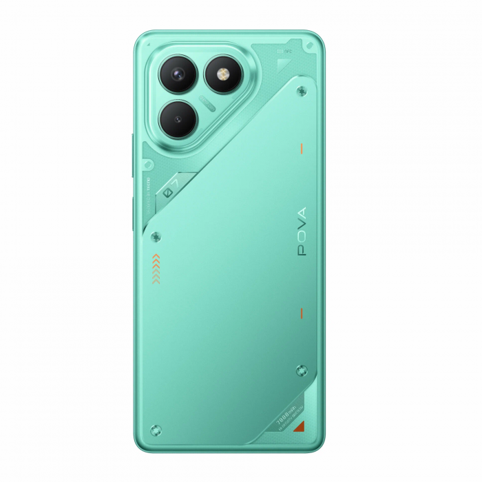 Смартфон Tecno Pova 7 Neo 8/256Gb, Neon Cyan