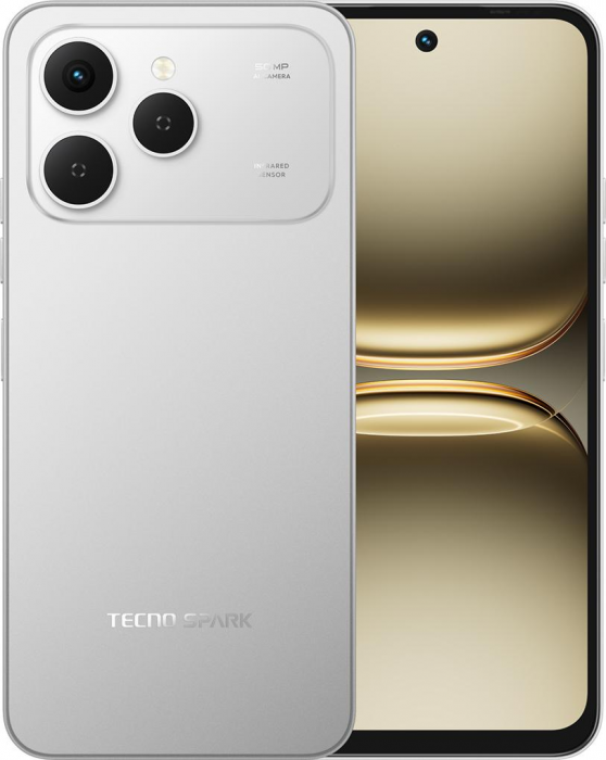 Смартфон Tecno Spark 40 8/256Gb, Titanium Grey