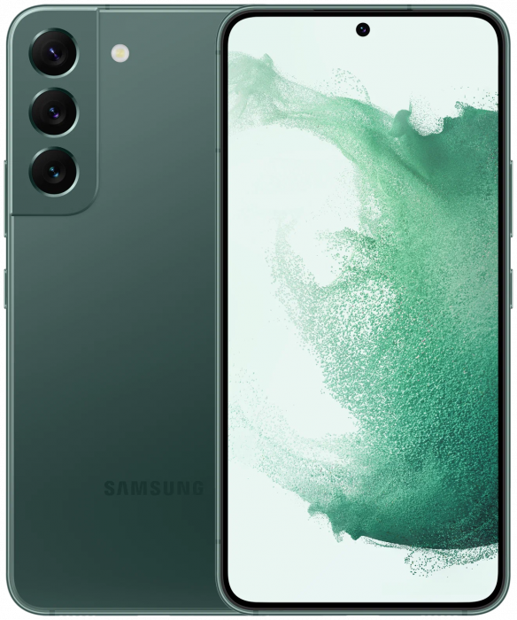 Смартфон Samsung Galaxy S22 (SM-S901E) 8/256 ГБ, зелeный
