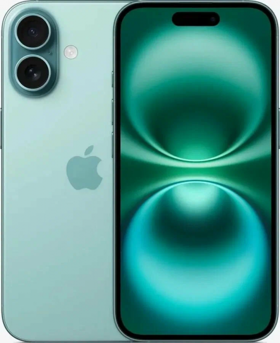 Смартфон Apple iPhone 16 512Gb nano Sim + eSim Teal