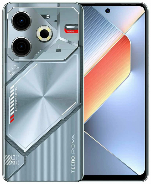 Смартфон Tecno Pova 6 Neo 8/128Gb, Starry Silver