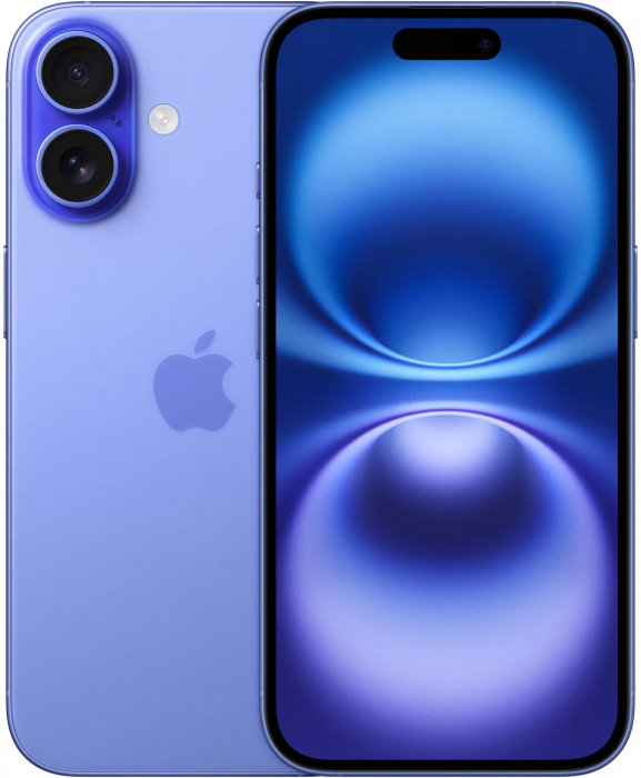 Смартфон Apple iPhone 16 512Gb nano Sim + eSim Ultramarine