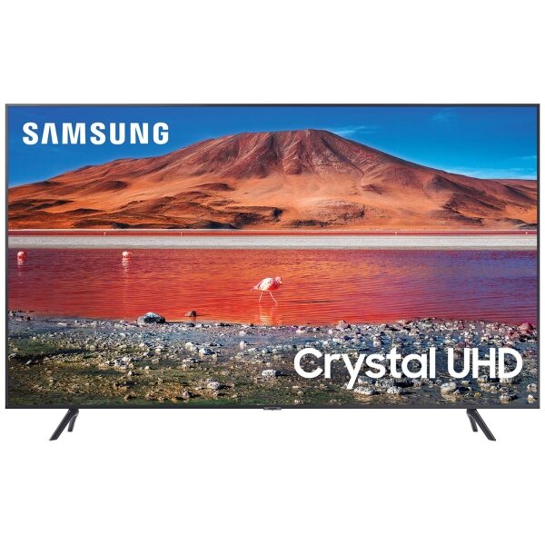 Телевизор Samsung UE65TU7090U 65" (2020), черный/серебристый