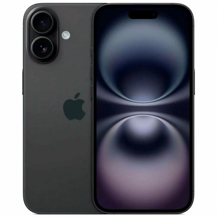 Смартфон Apple iPhone 16 Plus 128 ГБ, Nano SIM + eSIM Black