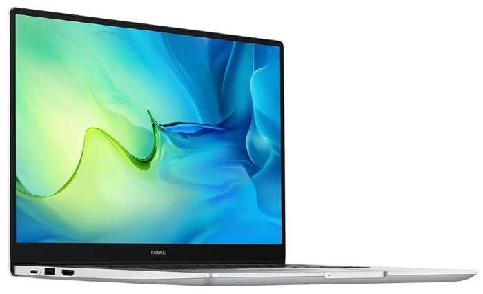 15.6" Ноутбук HUAWEI MateBook D 15 1920x1080, Intel Core i3 1115G4 3 ГГц, RAM 8 ГБ, SSD 256 ГБ, Intel UHD Graphics, Windows 11 Home, 53013ERV, серебристый