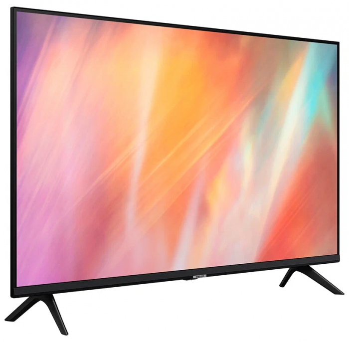 43" Телевизор Samsung UE43AU7002 2021 HDR, черный